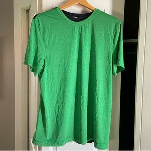 Lululemon Green Navy Tshirt